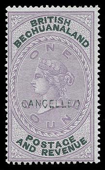 Bechuanaland stamp